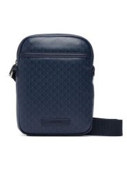 Calvin Klein Saszetka Emblem Aop Coated Slim Reporter LV04D3334G Granatowy. Niebieskie saszetki i nerki męskie Calvin Klein, ze skóry. Za 369.99 zł.