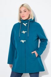 Damskie Kurtka softshell HYPRAR hydrofobowa podszewka z polaru kaptur. Czarne kurtki sportowe damskie Ulla Popken, plus size, bez wzorów, z elastanu, bez ramiączek, z kapturem, trekkingowe. Za 479.99 zł.