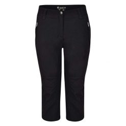 Damskie Spodnie Trekkingowe 3/4 Melodic II. Czarne spodnie dresowe damskie Dare 2B, bez wzorów, sportowe. Za 117.99 zł.