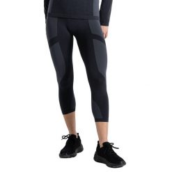 Legginsy Damskie In The Zone 3/4. Czarne legginsy damskie Dare 2B, bez wzorów, z dzianiny. Za 58.99 zł.