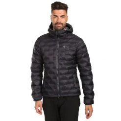 Kurtka ocieplana Kilpi ALBA-M męska, czarna. Czarne kurtki sportowe męskie Kilpi, m, bez wzorów, bez kaptura, do biegania. Za 503.99 zł.