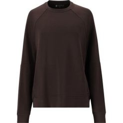 Bluza damska Athlecia Jacey. Brązowe bluzy damskie Athlecia, bez wzorów, sportowe, bez ramiączek, bez kaptura. Za 235.00 zł.