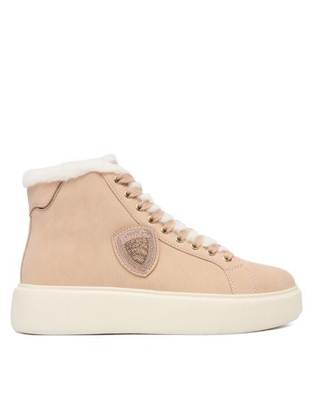 Blauer Trzewiki Venus 06 F5VENUS06 Różowy. Czerwone botki damskie Blauer, bez wzorów, ze skóry, bez obcasa, na płaskiej podeszwie, bez zapięcia. Za 579.99 zł.