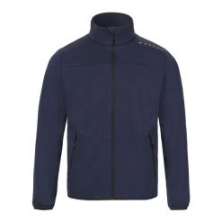 Kurtka softshell Musto Evo Crew. Niebieskie kurtki sportowe męskie Musto, bez wzorów, z softshellu, bez kaptura. Za 636.50 zł.