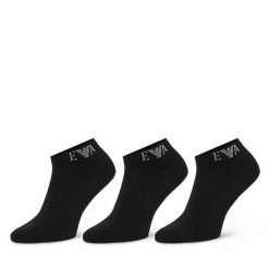 Skarpety krótkie EA7 Emporio Armani. Czarne skarpety męskie EA7 Emporio Armani, bez wzorów. Za 104.99 zł.