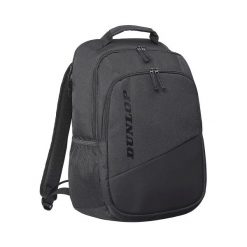 Plecak tenisowy Dunlop Team Backpack. Czarne plecaki męskie Dunlop, bez wzorów. Za 279.99 zł.