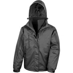 Parka Result Intérieur Softshell. Czarne parki męskie RESULT, na zimę, m, bez wzorów, z softshellu, bez kołnierzyka, bez kaptura. Za 490.50 zł.