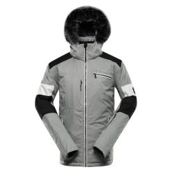 Kurtka męska narciarska Alpine Pro Dam. Szare kurtki sportowe męskie Alpine Pro, na zimę, m, bez wzorów, narciarskie. W wyprzedaży za 839.00 zł.