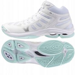 Buty Mizuno WAVE VOLTAGE 2 MID V1GC246545. Obuwie sportowe damskie Mizuno, bez wzorów, bez zapięcia, mizuno wave. Za 380.24 zł.