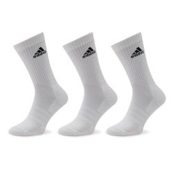 Skarpety długie adidas. Białe skarpety męskie Adidas, bez wzorów. Za 49.99 zł.