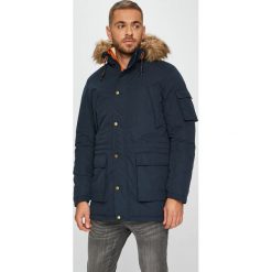 Jack & Jones - Parka. Czarne parki męskie Jack & Jones, m, bez wzorów, z materiału, bez kołnierzyka, z kapturem. W wyprzedaży za 239.90 zł.