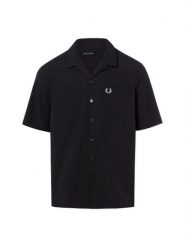 Fred Perry koszula z krótkim rękawem Mężczyźni Comfort Fit Bawełna szary, XXL. Szare koszule męskie Fred Perry, m, bez wzorów, z bawełny, bez kołnierzyka, bez ramiączek. Za 649.95 zł.