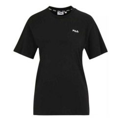 T-shirt Damski Biendorf. Czarne t-shirty damskie Fila, bez wzorów, sportowe, bez kołnierzyka, bez ramiączek. Za 118.99 zł.