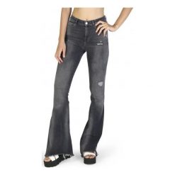 Guess Jeansy W74A61D2R90. Jeansy damskie Guess, z aplikacjami, z jeansu. Za 313.00 zł.