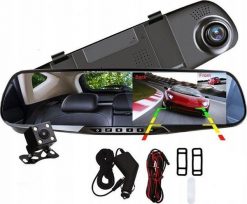 Wideorejestrator Kamera cofania Lusterko FULL HD. Wideorejestratory NoName. Za 109.98 zł.