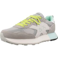 Buty SUN68 JAKI OUTDOOR Szary. Szare buty zimowe męskie SUN68, bez wzorów, z tkaniny, bez obcasa, bez zapięcia. Za 463.99 zł.