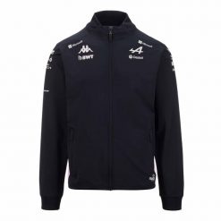 Kurtka z dresu Alpine F1 Adriso 2024. Czarne kurtki męskie Kappa, m, bez wzorów, z dresówki, biznesowe, bez kaptura. Za 355.00 zł.