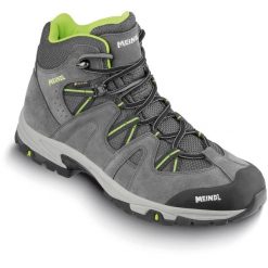Buty trekkingowe męskie MEINDL Cornwall Mid GTX. Szare buty zimowe męskie MEINDL, bez wzorów, bez obcasa, bez zapięcia. Za 999.00 zł.