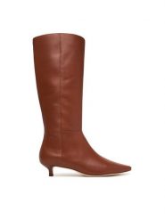 LAUREN RALPH LAUREN Kozaki Frncsa Tl Hl Bo Tal 802P15725002 Brązowy. Brązowe kozaki damskie Lauren Ralph Lauren, bez wzorów, ze skóry, bez obcasa, na szpilce, bez zapięcia. Za 1,299.00 zł.