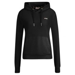 Damska Bluza Z Kapturem Bruchsal. Czarne bluzy damskie Fila, xl, bez wzorów, bez ramiączek, z kapturem. Za 219.99 zł.