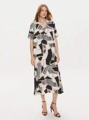 Joseph Ribkoff Sukienka letnia 242227 Kolorowy Relaxed Fit. Sukienki damskie Joseph Ribkoff, na lato, bez wzorów, z syntetyku, bez kołnierzyka, bez ramiączek. Za 929.99 zł.