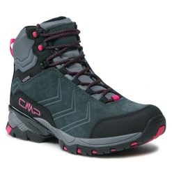 Trekkingi CMP. Szare obuwie sportowe damskie CMP, bez wzorów, bez zapięcia, trekkingowe. Za 349.99 zł.