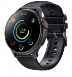 Smartwatch GlacierX Smartwatch Aura Black GX-AC60. Czarne zegarki smartwatch GlacierX, bez wzorów. Za 169.00 zł.