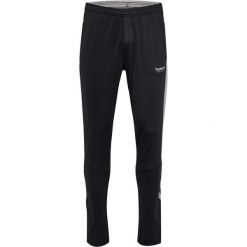 Spodnie do biegania Hummel GC Agility LSS. Czarne spodnie sportowe męskie Hummel, bez wzorów, z dresówki, do biegania. Za 200.50 zł.
