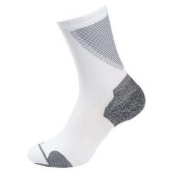 Skarpetki do biegania Odlo CERAMICOOL RUN. Białe skarpetki damskie ODLO, bez wzorów. Za 82.00 zł.