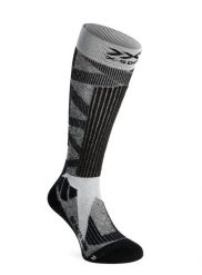 Skarpety narciarskie damskie X-Socks Ski Rider 4.0. Szare skarpetki damskie X-Socks, bez wzorów, z materiału. Za 169.99 zł.