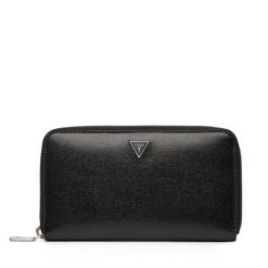 Portfel Guess. Czarne portfele męskie Guess, z aplikacjami. Za 339.99 zł.