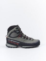 Buty trekkingowe męskie La Sportiva TX5 GTX. Szare trekkingi męskie La Sportiva, z gore-texu, przed kolano, bez zapięcia. Za 923.99 zł.