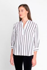 LEE BLOUSE DAMSKA BLUZKA BRIGHT WHITE L46PACLJ 112110956. Białe bluzki damskie Lee, l, bez wzorów, bez kołnierzyka, bez ramiączek. Za 129.99 zł.