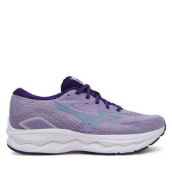 Buty do biegania Mizuno. Czerwone obuwie sportowe damskie Mizuno, bez wzorów, bez zapięcia, do biegania, mizuno wave. Za 319.99 zł.