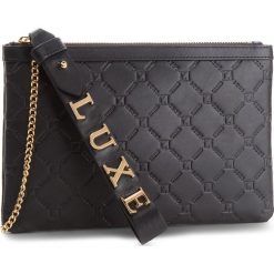 Torebka GUESS - HWMALO L8474 BML. Czarne torebki do ręki damskie Guess, z aplikacjami, ze skóry, bez dodatków. W wyprzedaży za 349.00 zł.