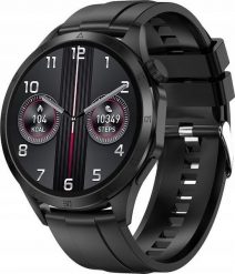 Platinet smartwatch PSMART20B, black (46113). Czarne zegarki smartwatch Platinet, bez wzorów. Za 109.01 zł.