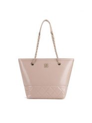 Nine West Torebka BW2A0079 Beżowy. Brązowe shopperki damskie Nine West, bez wzorów, z tworzywa sztucznego, bez dodatków. Za 229.99 zł.