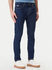 Guess Jeans Jeansy M6RA0F D6326 Granatowy Regular Fit. Niebieskie jeansy męskie Guess Jeans, z jeansu. Za 264.99 zł.