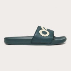 Oakley Klapki B1B Slide 2.0 Fof100424-7Bc. Zielone klapki męskie Oakley, bez wzorów, bez zapięcia. Za 94.99 zł.