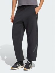 Adidas Spodnie dresowe Z.N.E. Open Hem KF6374 Czarny Loose Fit. Czarne spodnie dresowe damskie Adidas, bez wzorów, z dresówki. Za 306.99 zł.