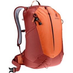 Plecak z siatką dystansową Deuter AC Lite 17 - paprika/redwood. Brązowe plecaki damskie Deuter, bez wzorów, sportowe. Za 350.99 zł.