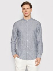 Only & Sons Koszula Caiden 22019173 Granatowy Slim Fit. Niebieskie koszule męskie Only & Sons, m, bez wzorów, z bawełny, bez kołnierzyka, bez ramiączek. Za 119.99 zł.
