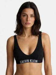 Calvin Klein Swimwear Góra od bikini LV00Q61211 Czarny. Czarne bikini Calvin Klein Swimwear, s, bez wzorów, z syntetyku. Za 229.99 zł.