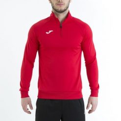 Bluza piłkarska męska Joma Faraon. Czerwone bluzy męskie Joma, m, bez wzorów, sportowe, bez ramiączek, bez kaptura. W wyprzedaży za 132.75 zł.