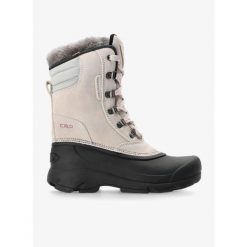 Buty zimowe damskie CMP Kinos WP. Czerwone obuwie trekkingowe damskie CMP, bez zapięcia. Za 353.99 zł.