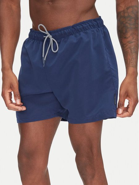 Ysabel Mora Szorty kąpielowe 90379 Granatowy Regular Fit. Niebieskie kąpielówki męskie ysabel mora, bez wzorów, z syntetyku. Za 89.99 zł.