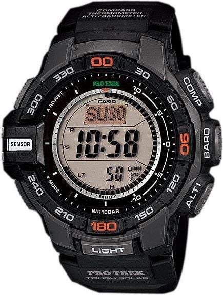 Zegarek Casio Męski PRG-270-1ER ProTrek czarny. Czarne zegarki męskie Casio, bez wzorów. Za 793.00 zł.