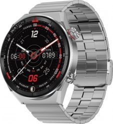 Smartwatch Watchmark Maverick Srebrny. Szare zegarki smartwatch watchmark, bez wzorów. Za 225.00 zł.