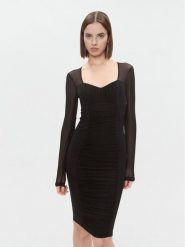 Marciano Guess Sukienka koktajlowa 3BGK0E 6851Z Czarny Bodycon Fit. Czarne sukienki damskie Marciano Guess, z aplikacjami, z syntetyku, wizytowe, bez kołnierzyka, bez ramiączek, bodycon. Za 979.99 zł.