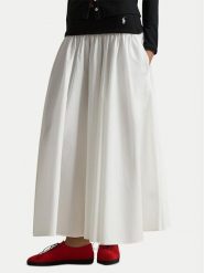 Polo Ralph Lauren Spódnica trapezowa 211A96329002 Biały Regular Fit. Białe spódnice damskie Polo Ralph Lauren, m, bez wzorów, z bawełny, trapezowe. Za 1,369.00 zł.